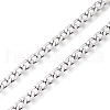 304 Stainless Steel Cuban Link Chains CHS-M003-13P-A-1