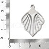 304 Stainless Steel Pendants STAS-S155-05P-02-3