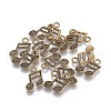 Tibetan Style Alloy Pendants TIBEP-22644-AB-NR-2