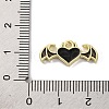 Alloy Enamel Pendants FIND-U024-03G-01-3