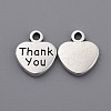Tibetan Style Alloy Charms X-TIBEP-A15913-AS-NR-1