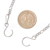 S Shape Stainless Steel Hanger Hooks HJEW-JM03409-3