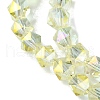 Electroplate Glass Beads Strands EGLA-K061-07A-FR03-3