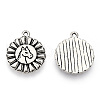 Tibetan Style Alloy Pendants PALLOY-T075-199AS-1