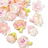 Translucent Resin Cabochons RESI-F045-01-2