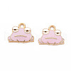 Alloy Enamel Pendants ENAM-N054-63A-NR-2
