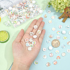   120Pcs Glass Cabochons GGLA-PH0001-25-7