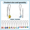 Alloy Enamel Mobile Straps HJEW-HY00007-2