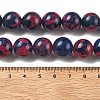 Natural Multi-Color Agate Beads Strands G-A261-B09-14mm-5