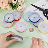 SUNNYCLUE 1 Group 10 Colors Round Polyester Elastic Cord EC-SC0001-01-3