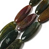 Natural Indian Agate Beads Strands G-B078-E04-01-2