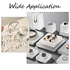 Rectangle Transparent Acrylic Display Base DJEW-WH0034-50E-7