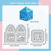 Carbon Steel Cutting Dies Stencils DIY-WH0309-1571-6