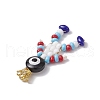 Baking Paint Glass Seed Beaded Human Pendants PALLOY-MZ00653-02-4