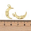 Brass Pendants ZIRC-I044-43G-3