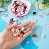 160Pcs 8 Styles Hot Stamping Opaque Resin Pendants RESI-TA0001-48-6