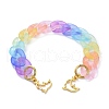Transparent Acrylic Chains Bag Handles AJEW-BA00036-1