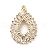 Brass Pendants KK-V006-01G-06-2