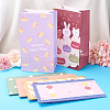 Magibeads 12Pcs 6 Style Rectangle Paper Bags CARB-MB0001-06-12