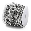 Rack Plating Brass Oval Link Chains CHC-G023-08P-3