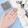 Unicraftale 304 Stainless Steel Ball Post Stud Earring Findings STAS-UN0001-76P-2