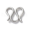 999 Fine Silver Hook and S-Hook Clasps STER-P063-03P-1