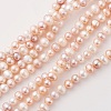 Natural Cultured Freshwater Pearl Beads Strands PEAR-G007-10-01-1