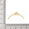Brass Connector Charms KK-V016-05G-3