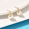 Mother's Day Jewellery Natural Pearl Ear Studs EJEW-L099-09G-3