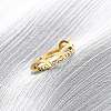 304 Stainless Steel with Rhinestone Finger Rings RJEW-Q020-10G-4