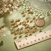 Rack Plating Brass Beads KK-LP0001-08G-04-3