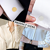 WADORN 4Pcs 2 Colors Stainless Steel Cuff Button STAS-WR0001-03-6