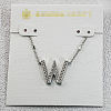 Brass Initial Pendant Necklaces for Women FS-WG8E27F-49-1