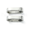 Non-Tarnish 201 Stainless Steel Slide Charms/Slider Beads STAS-C016-05P-1-1