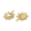 Brass Micro Pave Cubic Zirconia Pendants KK-U070-27G-2