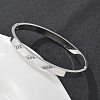 304 Stainless Steel Rhinestone Bangles for Women BJEW-Z092-16P-1
