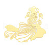 Brass Filigree Big Pendants KKC-T003-07G-1