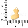 304 Stainless Steel Pendants STAS-R159-32G-3