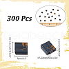  300Pcs 2-Hole Glass Seed Beads SEED-NB0002-12-2
