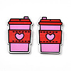 Printed Wood Pendants WOOD-T032-04F-1