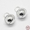 925 Sterling Silver Bell Charms STER-G013-21S-3