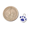 Handmade Polymer Clay Dog Paw Prints Pendants PALLOY-JF03804-2