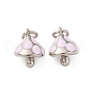 Brass Enamel Charms ZIRC-P067-04P-NR-1