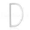Tarnish Resistant 201 Stainless Steel Links connectors STAS-S105-T545D-D-1