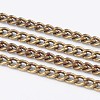 Iron Twisted Chains Curb Chains CHS002Y-AB-1