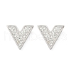 304 Stainless Steel Stud Earrings EJEW-Z089-39P-4