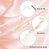240Pcs 6 Styles Brass Ball Head Pins FIND-YW0005-16-3