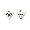 Tibetan Style Alloy Pendants TIBE-B001-65AS-1