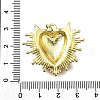 Brass Enamel Pendants KK-B136-08G-04-3