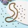 Electroplate Non-magnetic Synthetic Hematite Beads Strands G-YW0001-49C-2